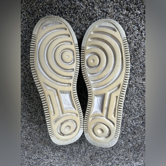 Nike  Air Force 1 soft pink suede platform sneakers size women’s 8.5 - Picture 6 of 10